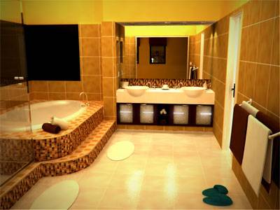 Большая ванная комната: особенности дизайна и зонирование помещения с фото