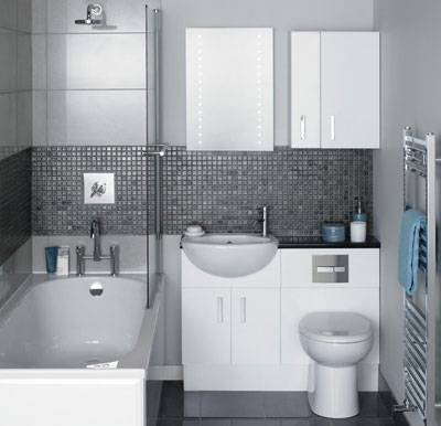 Дизайн ванной комнаты 2 кв м - просто и функционально - фото