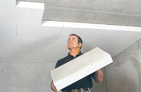 Материалы для шумоизоляции потолка в квартире: обзор самых актуальных и современных с фото