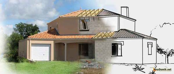 Кирпичный дом своими руками  строим дом из кирпича, поэтапная инструкция - фото